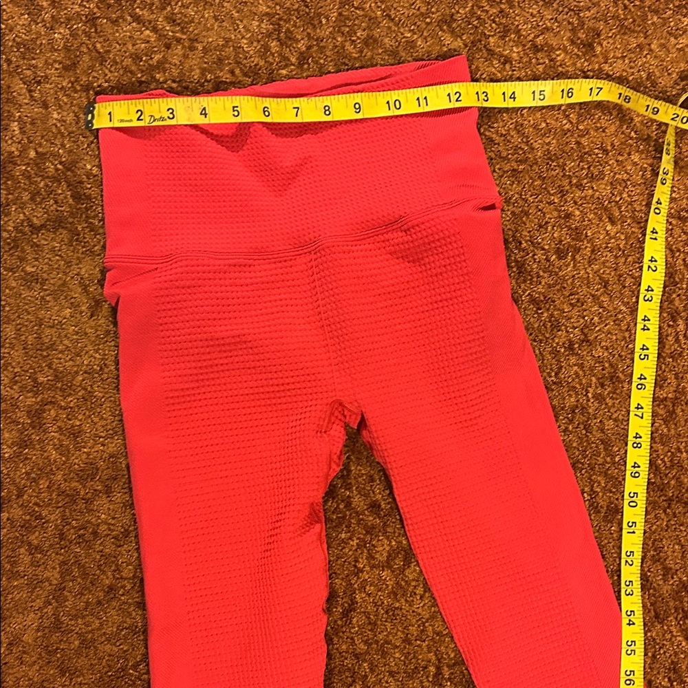 All in Motion Bright Red Women's Leggings - Picture 2 of 5